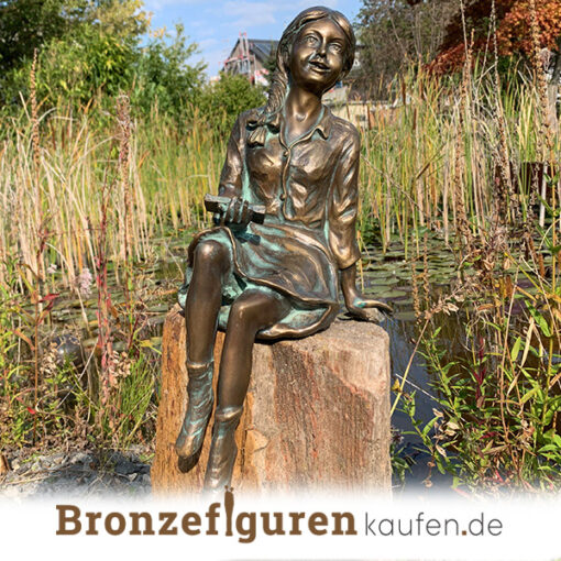 Gartenskulptur aus Bronze genannt Esther