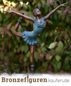 Ballerina figur aus bronze