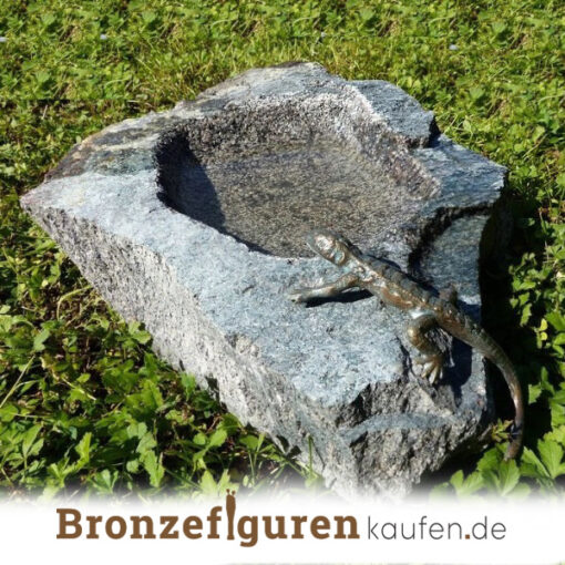 Eidechse aus Bronze