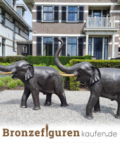 Elefantenfiguren aus Bronze