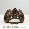 Froeschen aus Bronze