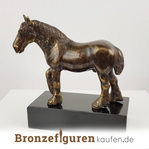 Pferdefigur aus Bronze
