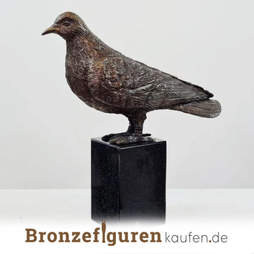Taube aus bronze