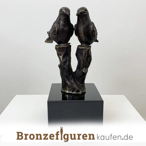 Turteltauben aus bronze