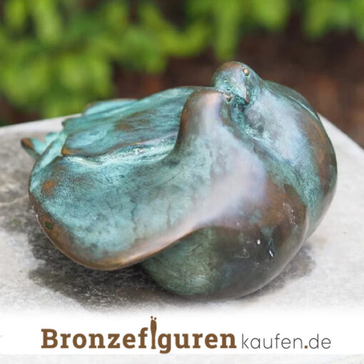 Turteltauben aus bronze