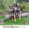 Gartenskulptur aus Bronze