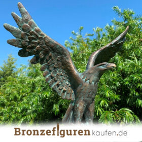 Adler figur aus Bronze