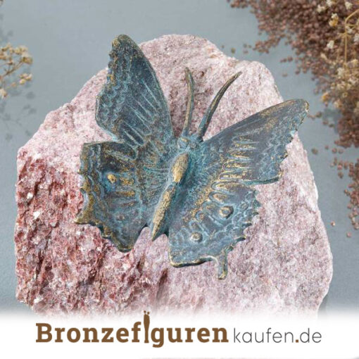 Deko Schmetterling aus bronze