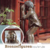 Gartenskulptur aus Bronze