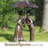 Gartenskulptur aus Bronze Kindern