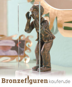 Kinderfigur aus bronze