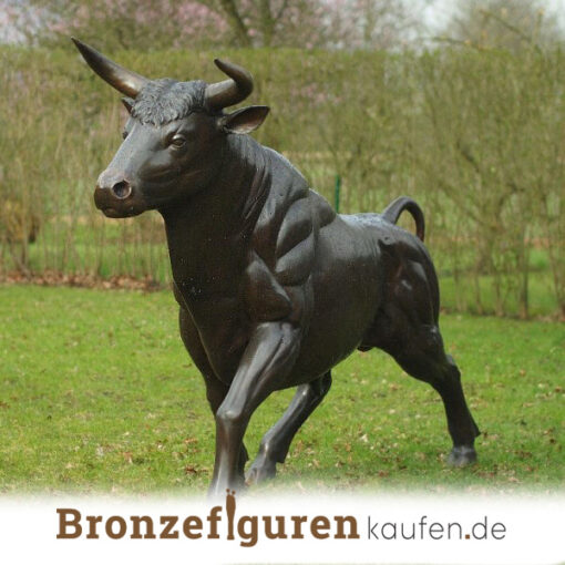 Skulptur Stier aus bronze
