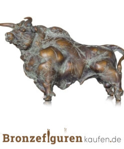 exklusiven skulptur Stier aus Bronze
