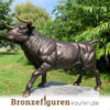 skulptur Stier aus Bronze