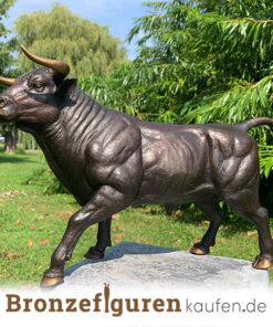 skulptur Stier aus Bronze