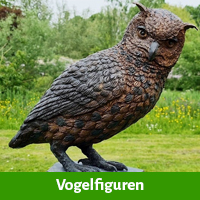 Vogelfiguren Bronze