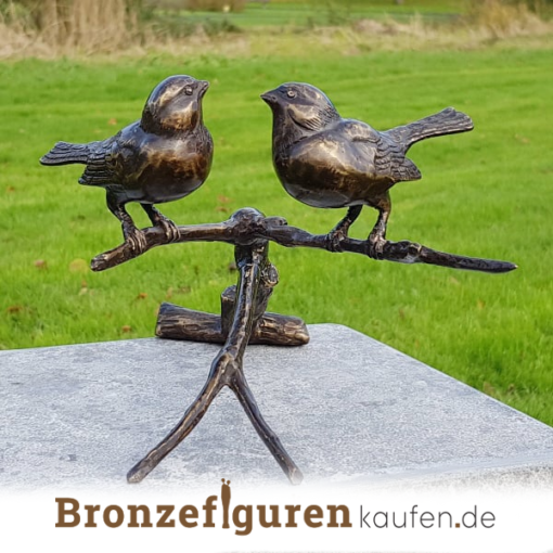 Vögel aus Bronze