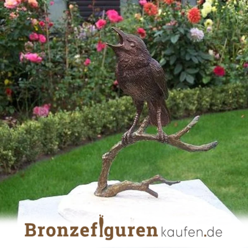 Vogel aus bronze