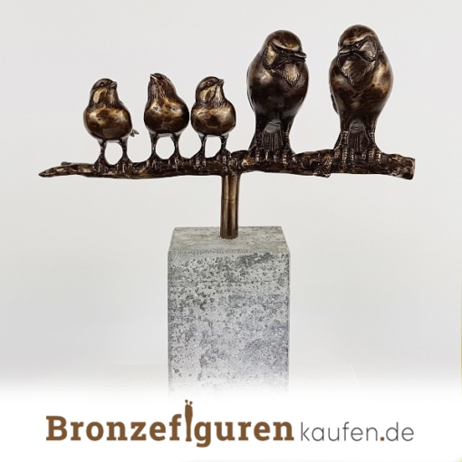Vogelfigur aus Bronze