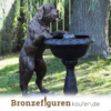 Gartenbrunnen hund