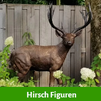 Hirsch Figuren Bronze cat