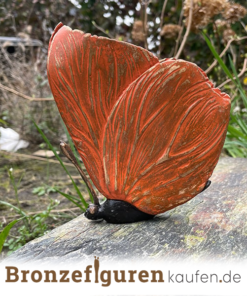 bfk grabfigur schmetterling orange